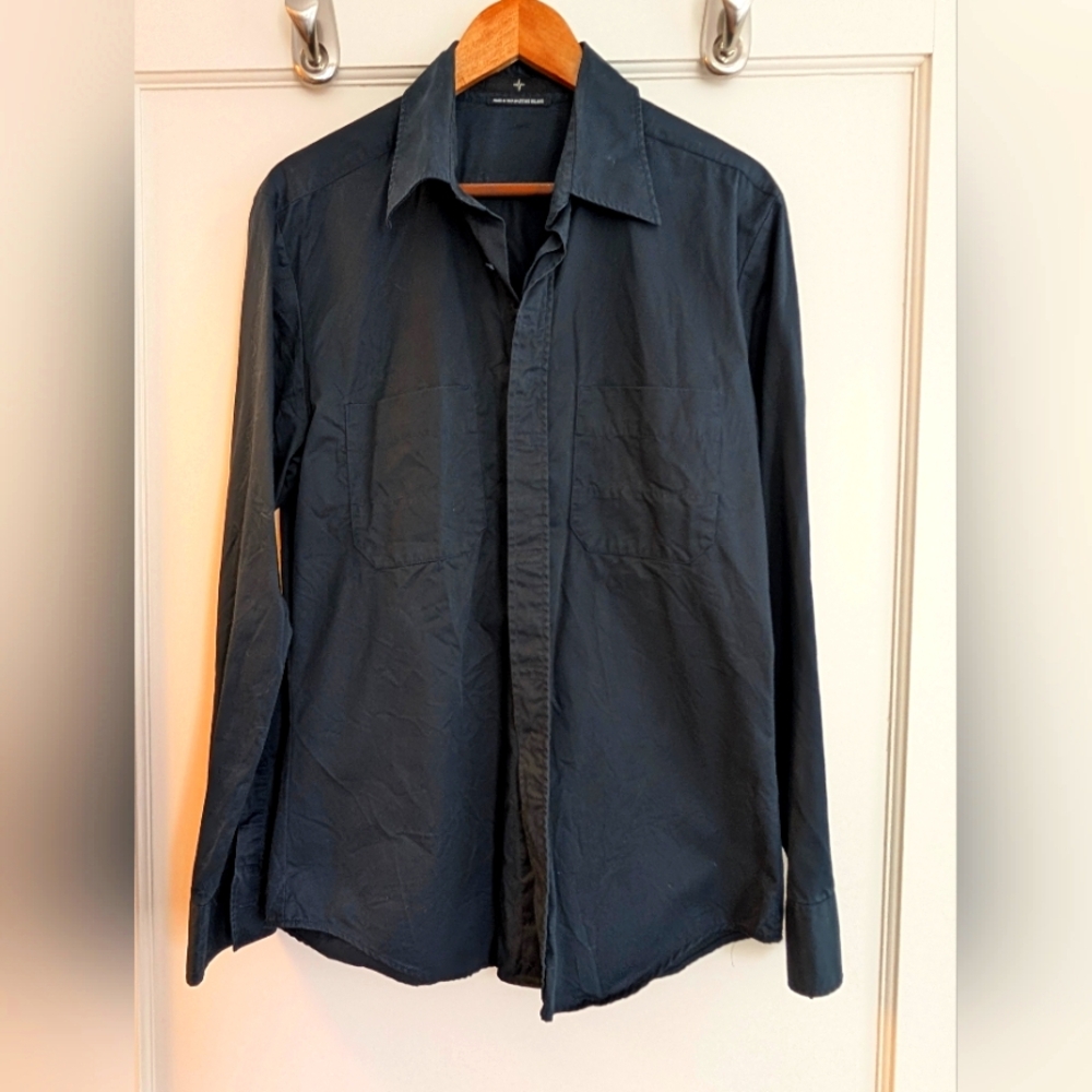 Stone Island Black Button Up